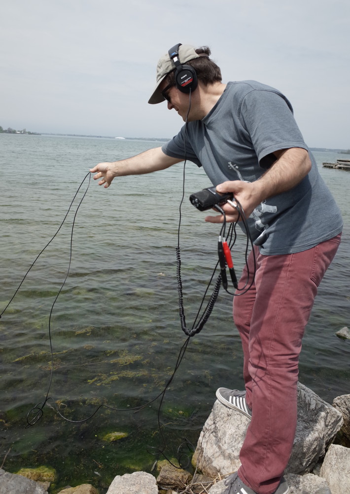 Sound fishing with Matt Rogalsky